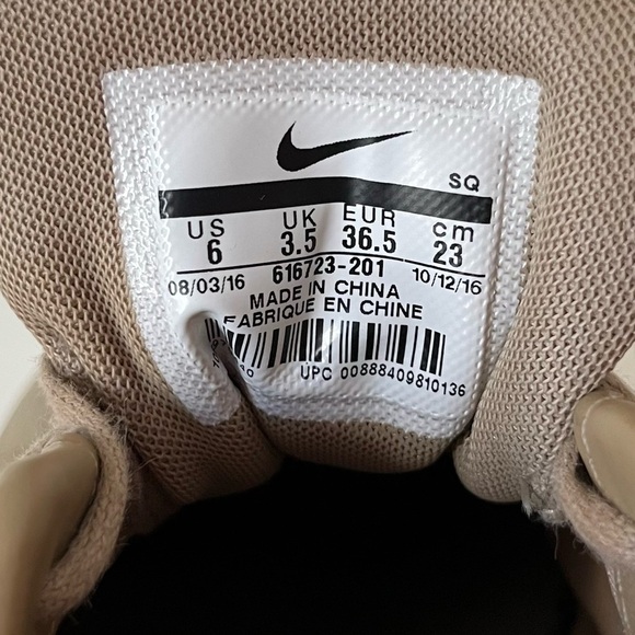 Nike Air Max Women’s Thea Premium Desert Camo Beige Tan Brown Rare Size 6 - Picture 6 of 14